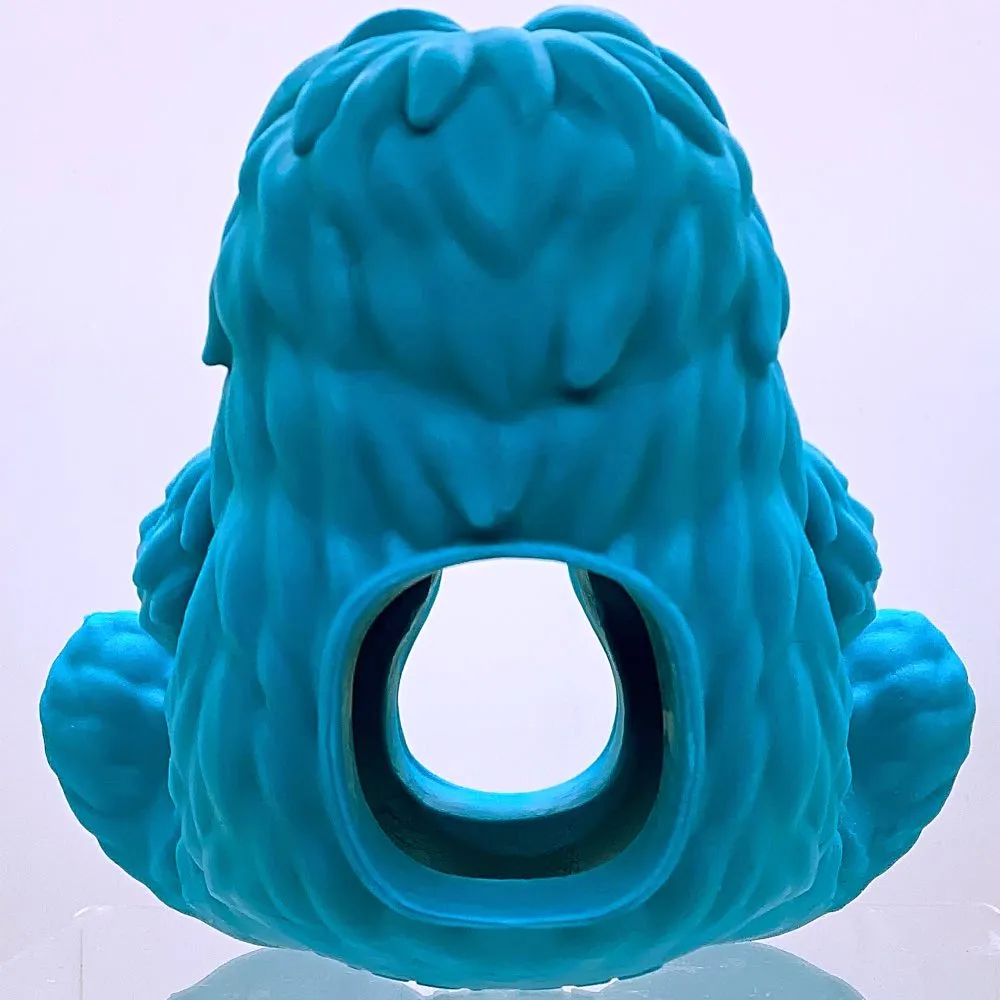 Yeti Dog Chew Puff & Play Hangry Yeti Dog Toy (Blue)