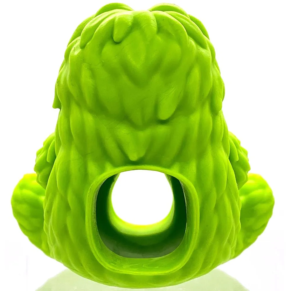 Yeti Dog Chew Puff & Play Hangry Yeti Dog Toy (Green)