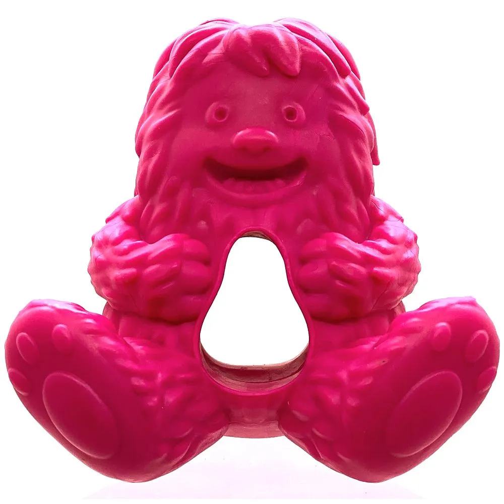 Yeti Dog Chew Puff & Play Hangry Yeti Dog Toy (Pink)