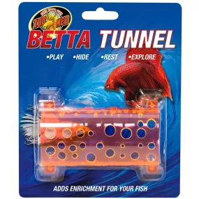 Zoo Med Betta Fish Tunnel - Ideal Shelter & Play for Bettas